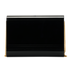 Cassandra Clutch, &pound;795, Handbags, Black, Glass, Back view